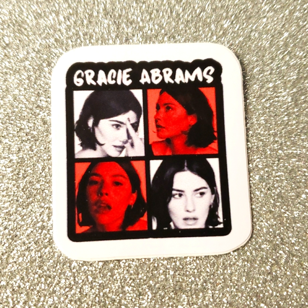 10/$10 GRACIE ABRAMS Waterproof Sticker